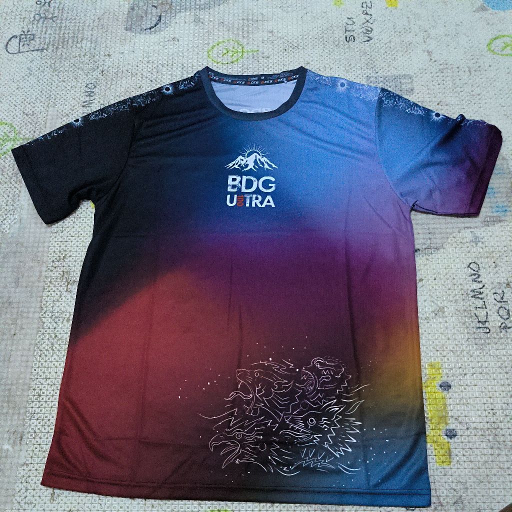 baju lari jersey dryfit race bandung 100 ultra bdg100 163km sangkuriang