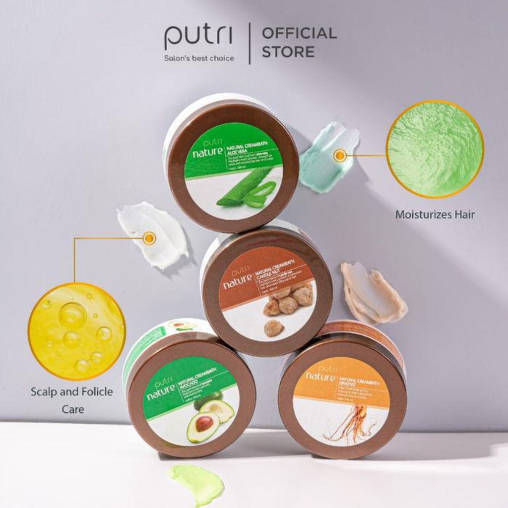 Krim Rambut/Creambath Putri(240ml)