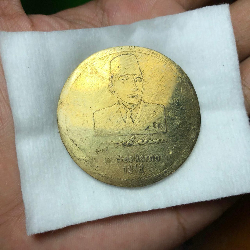 Koin Kuningan Soekarno 1818 Garuda