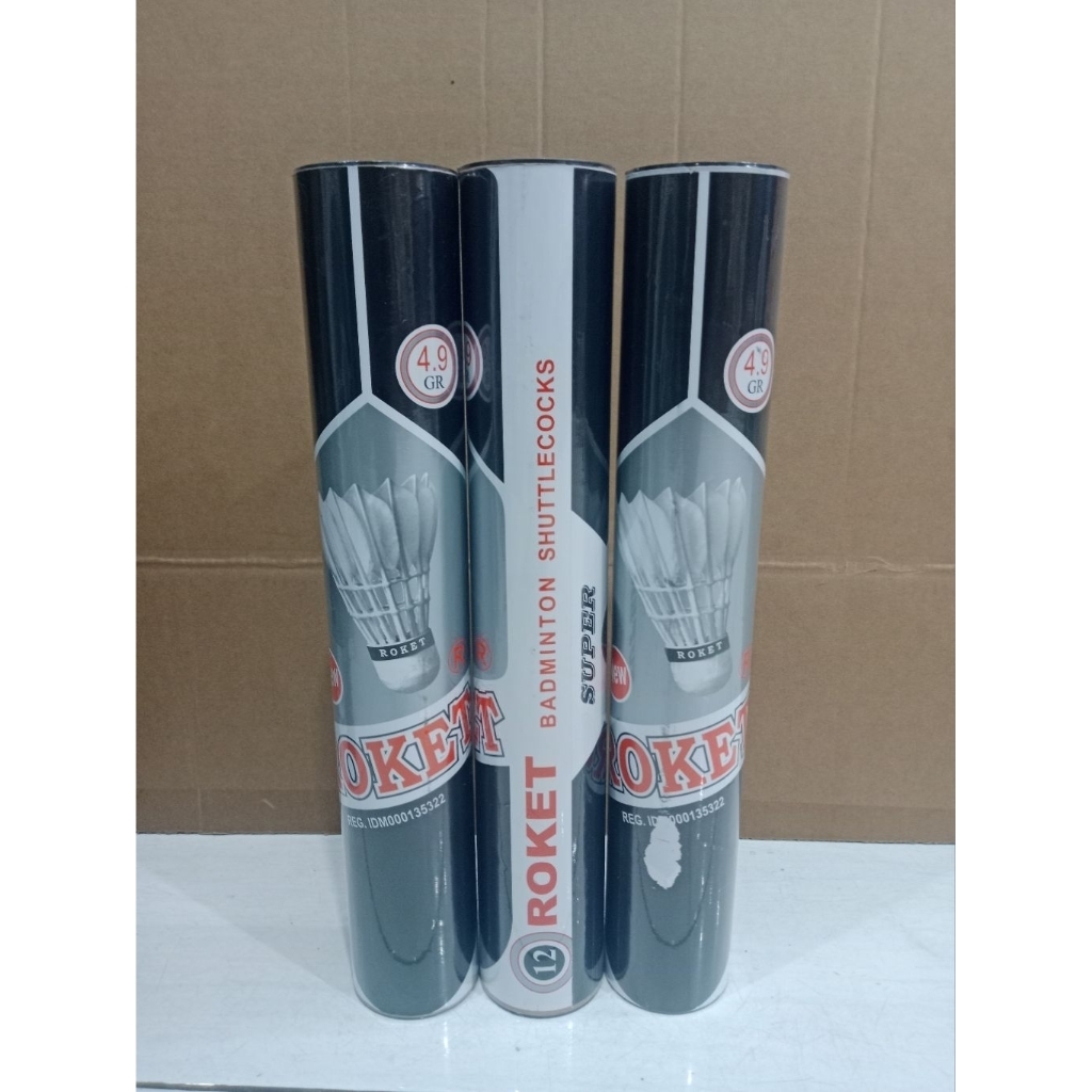 SHUTTLECOCK ROKET HITAM ROKET UNGU DAN ROKET HIJAU 100% ORIGINAL