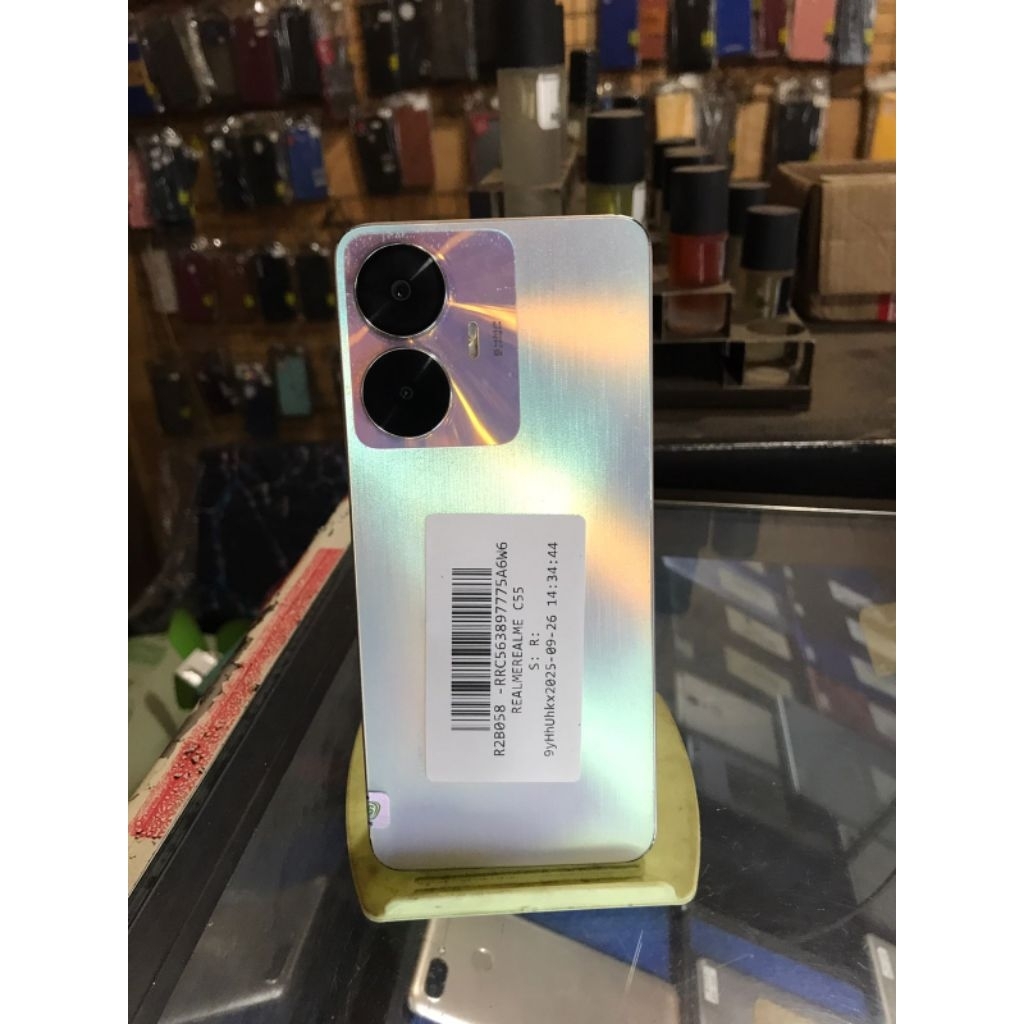 REALME C55 RAM 6/128 SECOND ORIGINAL,HP ONLY