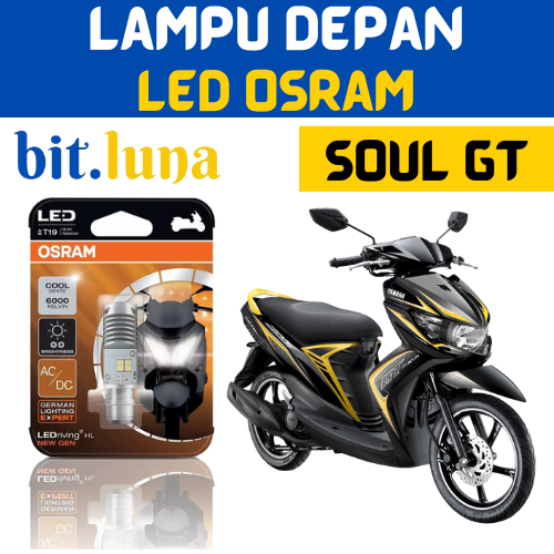 Lampu Led Motor Mio Soul GT Osram Original Putih 7955 Cw