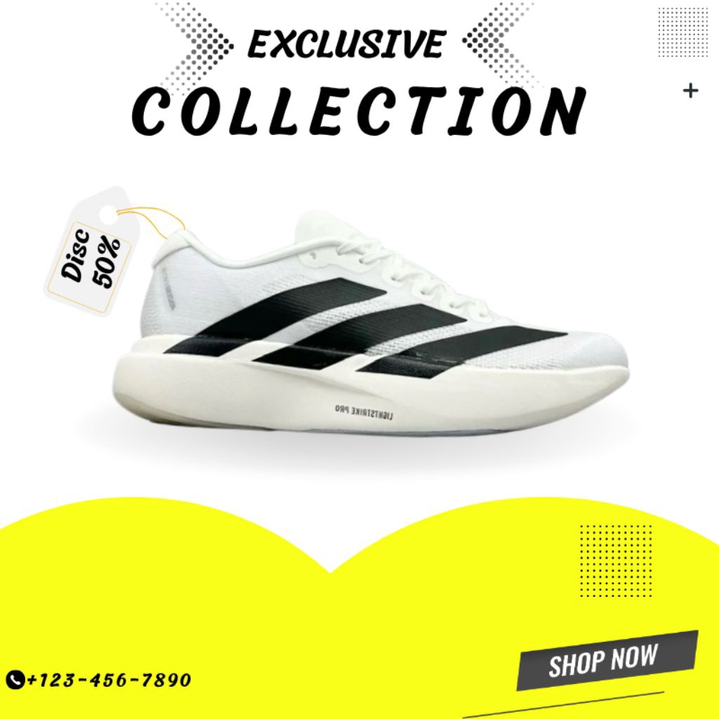 Adidas Adizero Adios Pro Evo Sl White Black