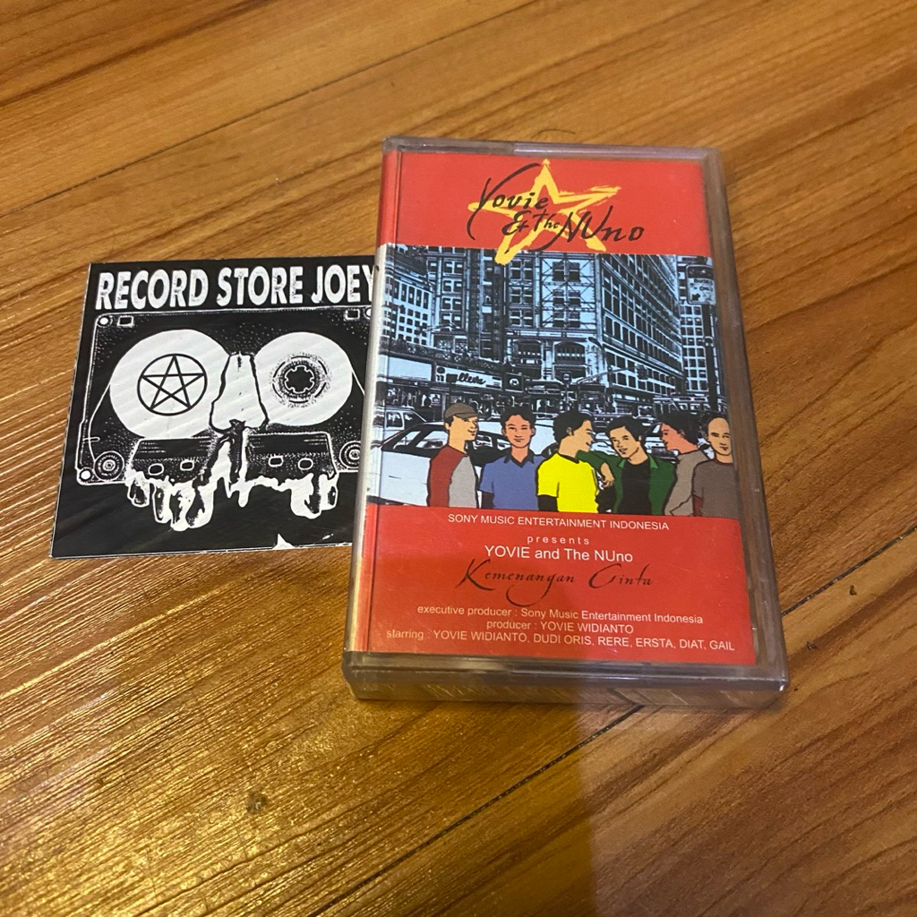 kaset yovie & nuno - kemenangan cinta