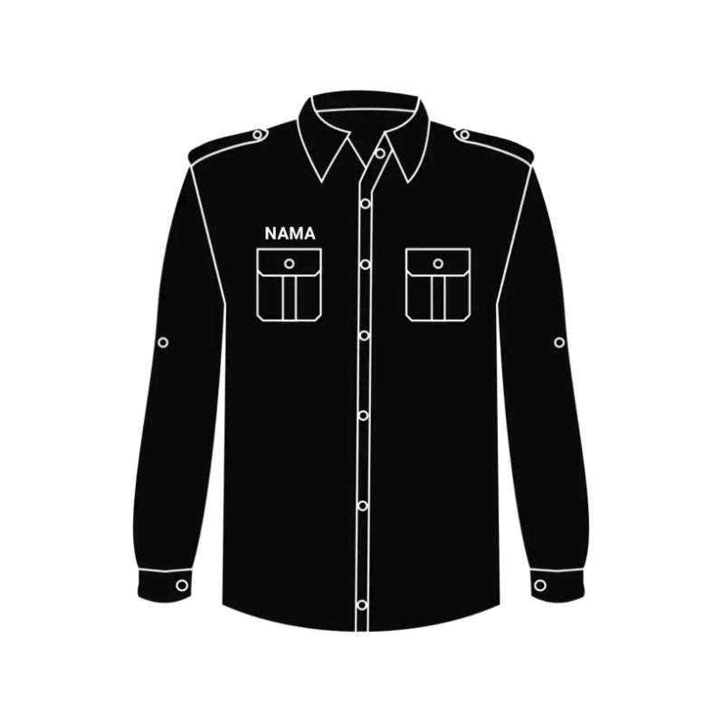Kemeja PDH Bordir Custom