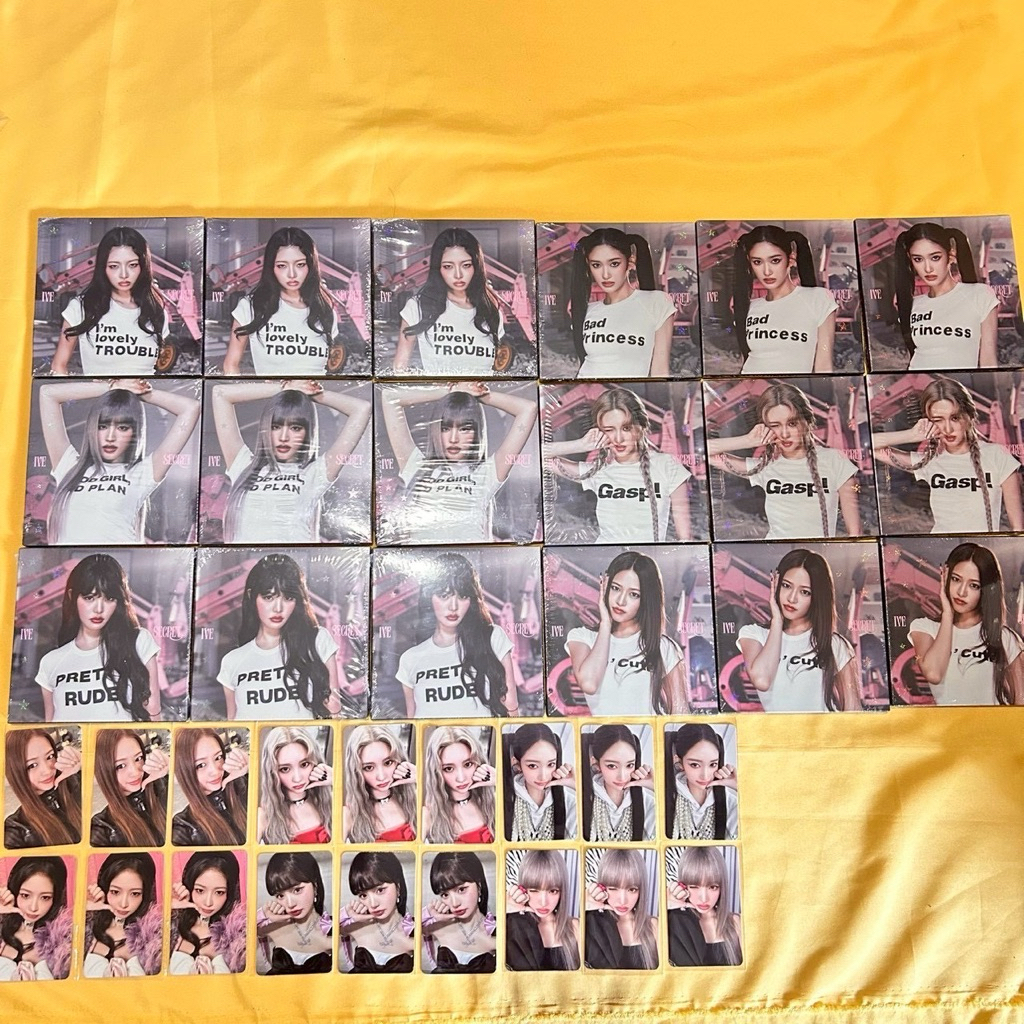 [READY STOCK] ALBUM SEALED IVE DIGIPACK JANG WONYOUNG AHN YUJIN REI LIZ GAEUL LEESEO SECRET POB STAR