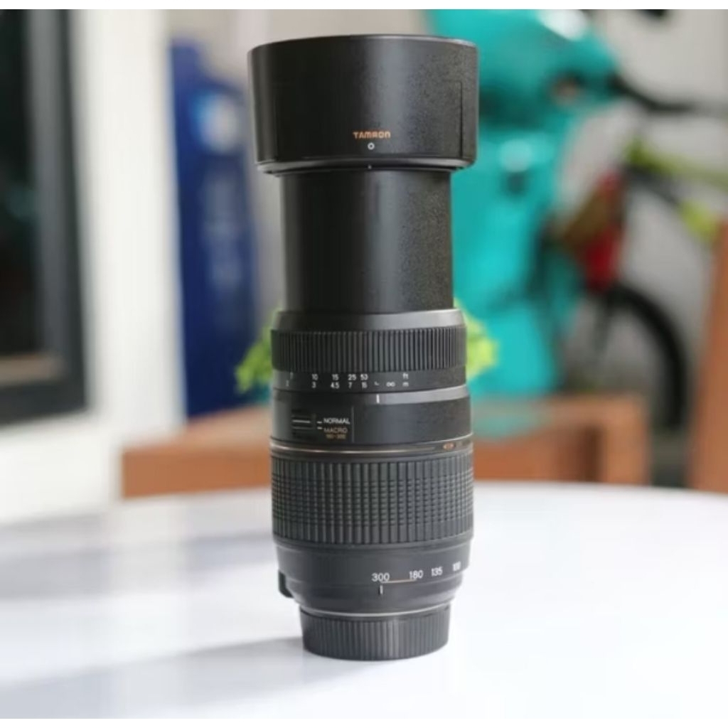 lensa Nikon tele tamron 70-300mm