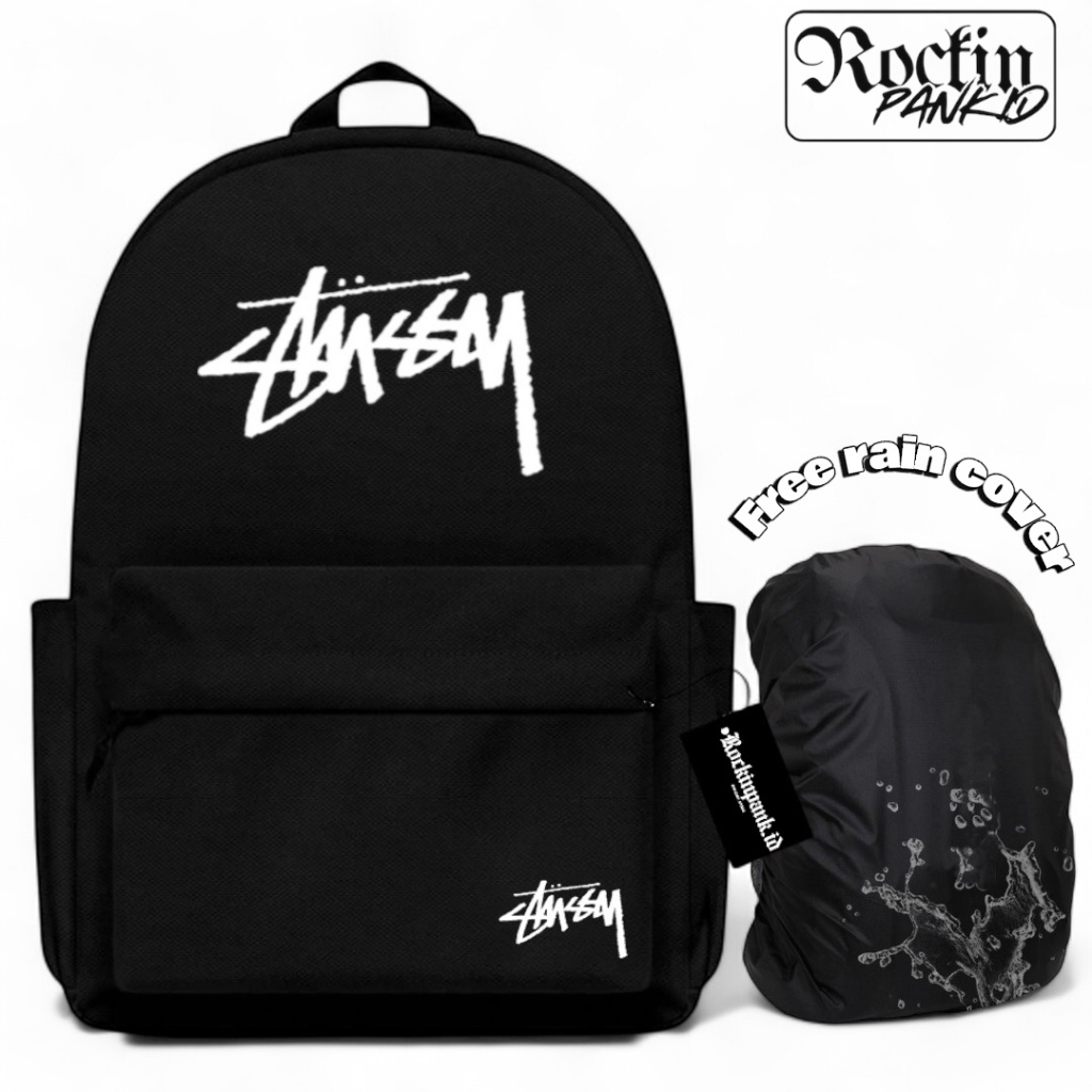 Tas Ransel Backpack Pria Casual Tas Gendong Terbaru 2025 Tas Kece Stussy Kekinian Termurah Besik Stm