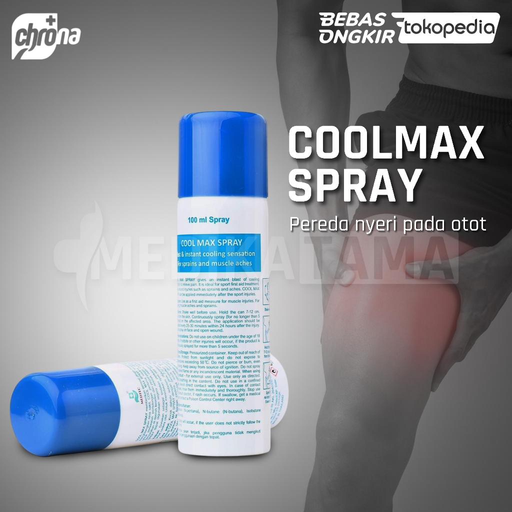 Cool Max Spray Chlorethyl Spray Ethylchloride Pereda Nyeri 100ml