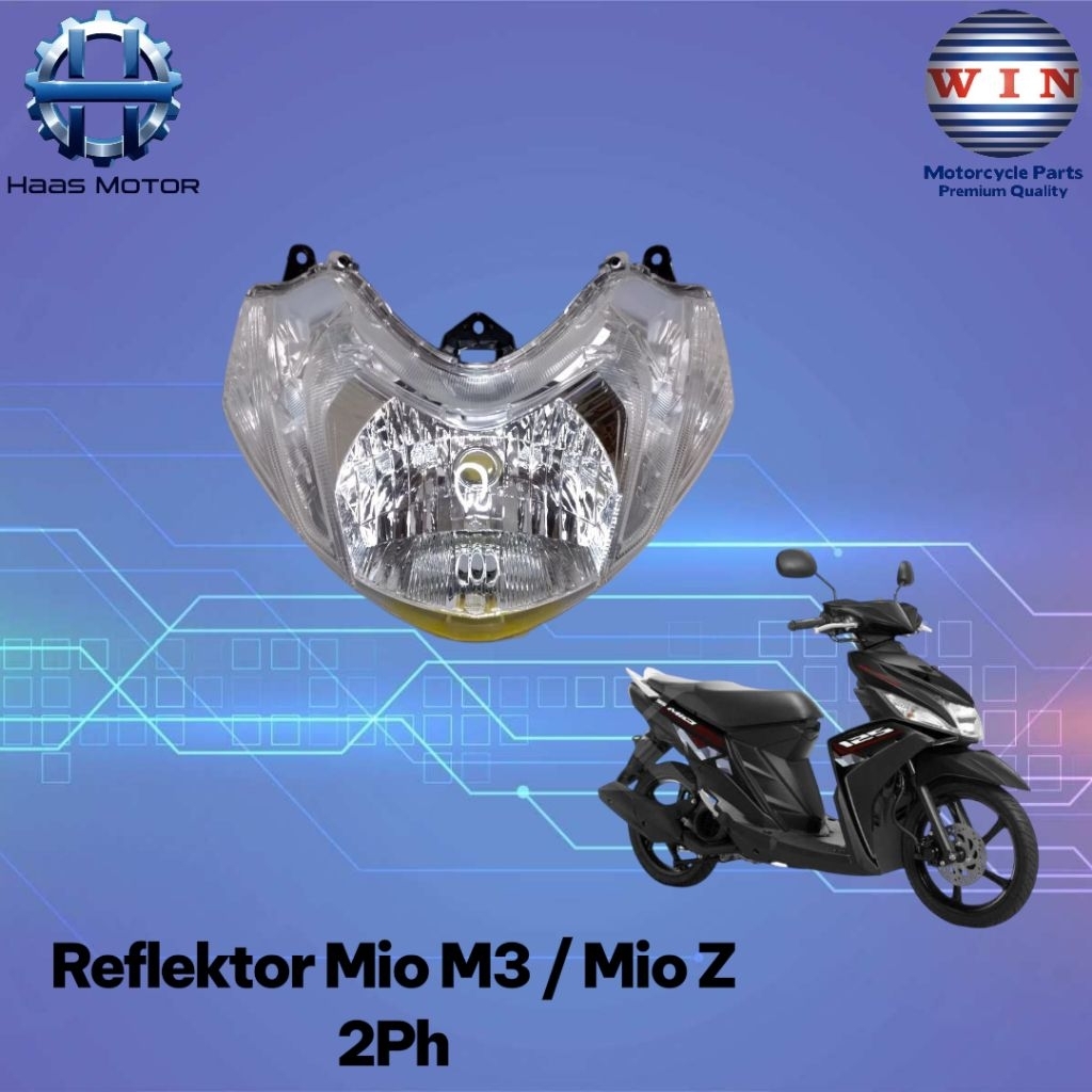 Win-Lampu Depan / Reflektor Mio M3 Mio Z