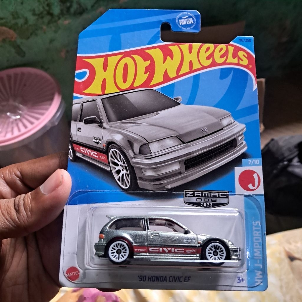 hot wheels honda civic ef zamac 2023