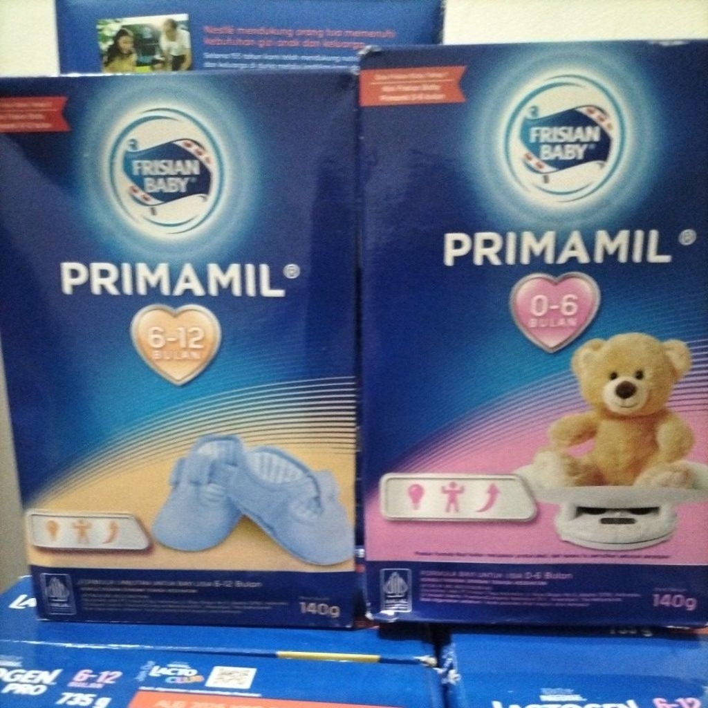 SUSU FRISIAN BABY PRIMAMIL 0-6/6-12 bulan 140gr. PALING MURAH