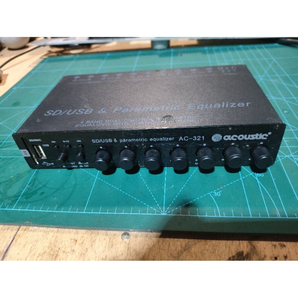 parametrik equalizer mobil acoustic