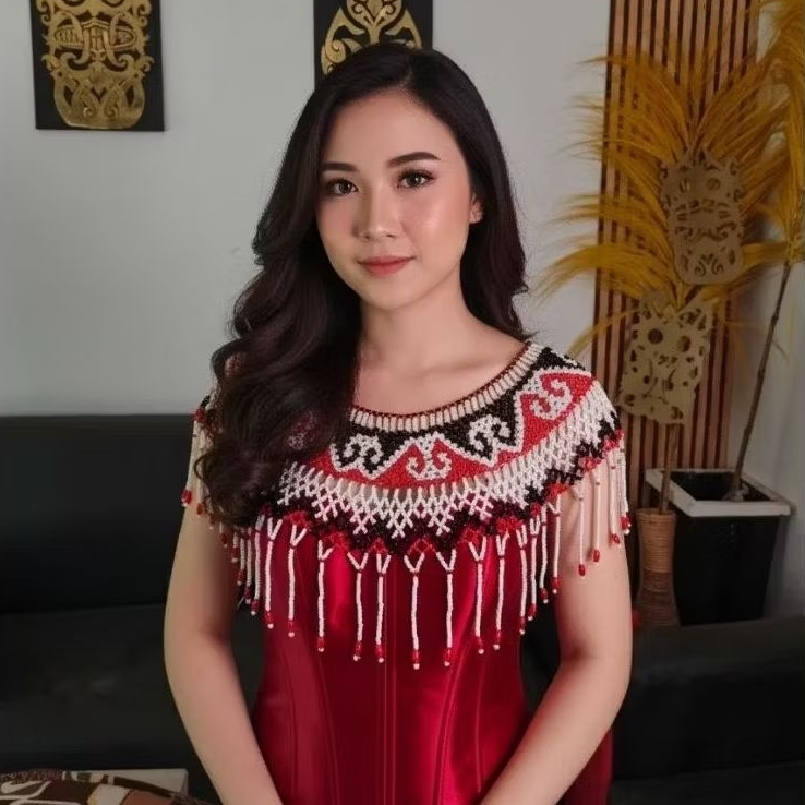 Teratai Manik-manik Dayak Wanita