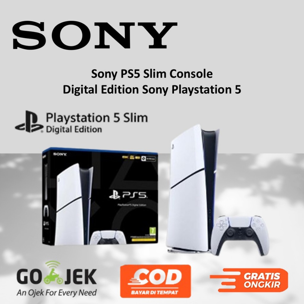 Sony PS5 Slim Console Digital Edition Sony Playstation 5