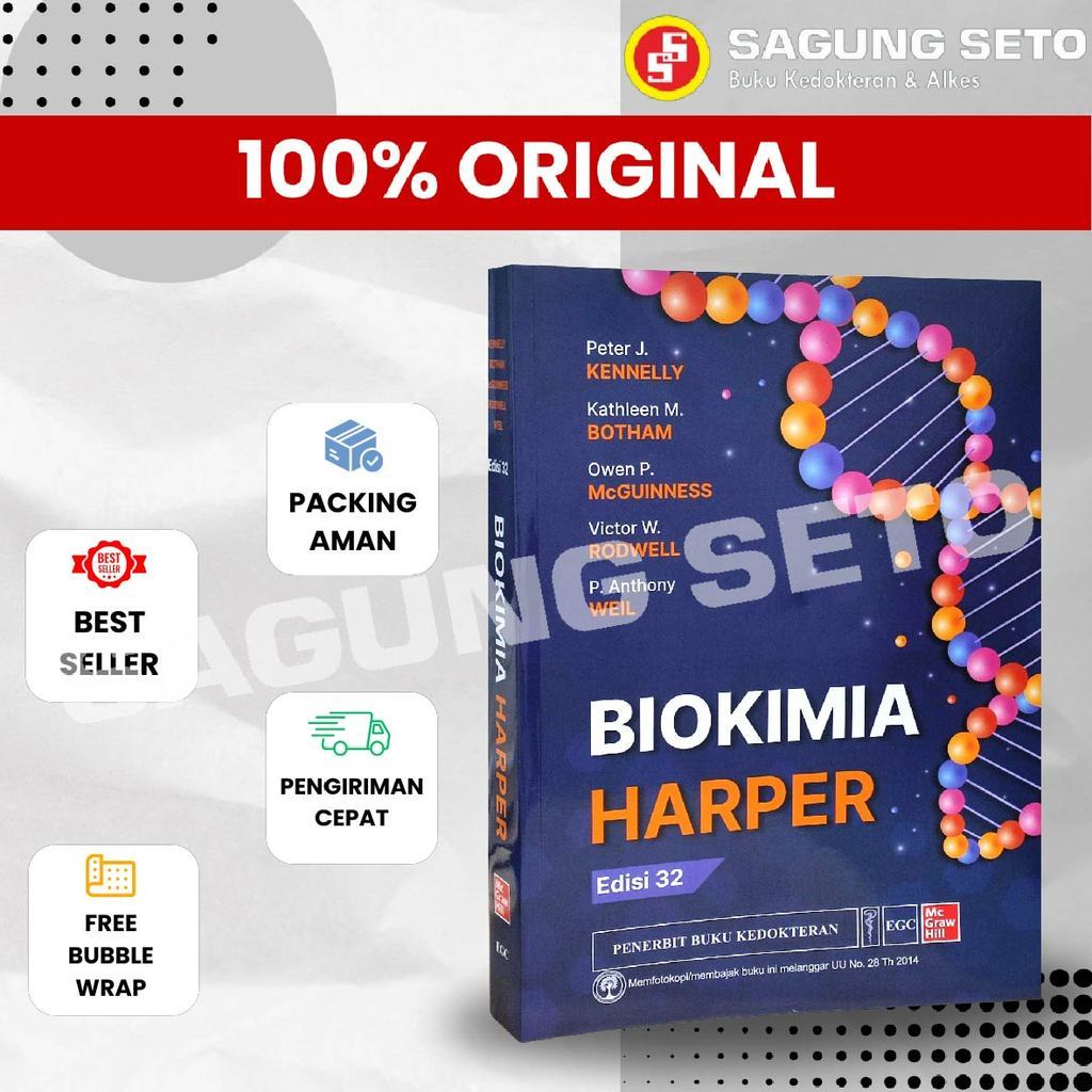 BUKU BIOKIMIA HARPER EDISI 32 - PETER J. KENNELLY / BIOKIM HARPER