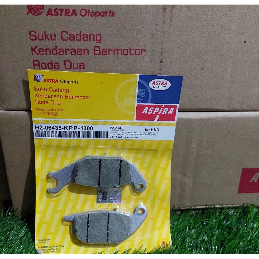 Kampas Rem Cakram Belakang Supra 125 Blade Pnp Vixsion New Per 5 pc
