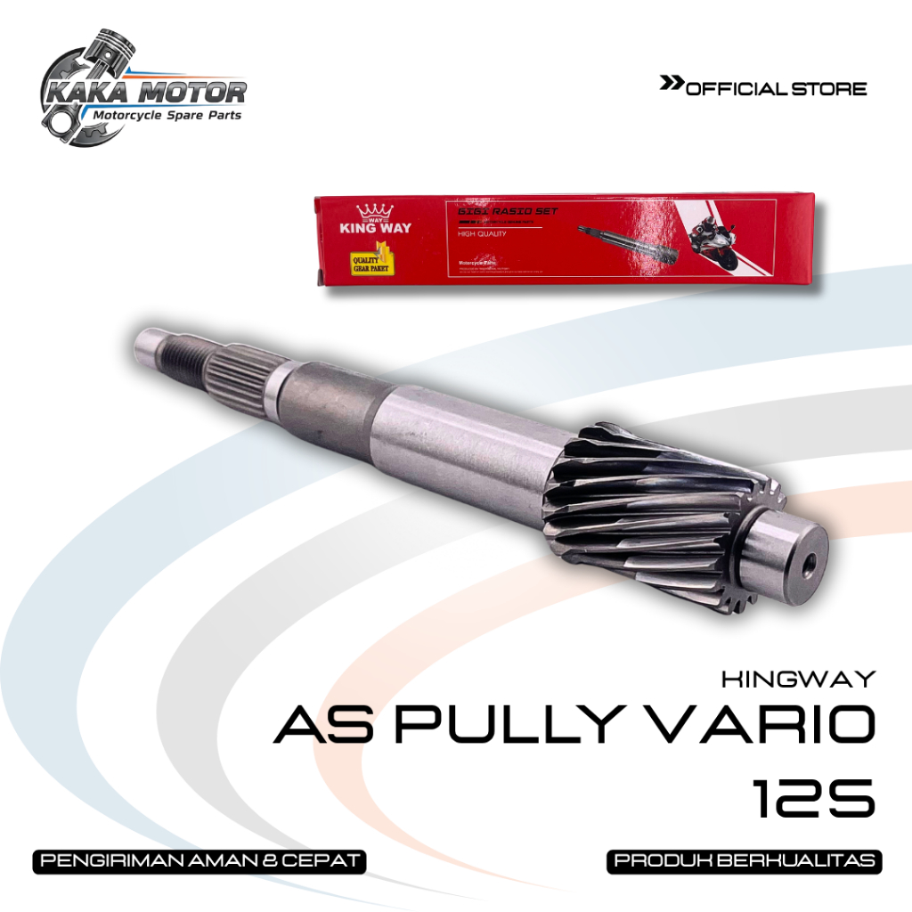 AS PULLY VARIO 125 - PULLEY SHAFT DRIVE BELAKANG AS GARDAN HONDA VARIO PCX 125 FI LED
