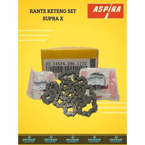 Rante/rantai Keteng Set Supra X/Grand/Win 25H 84L
