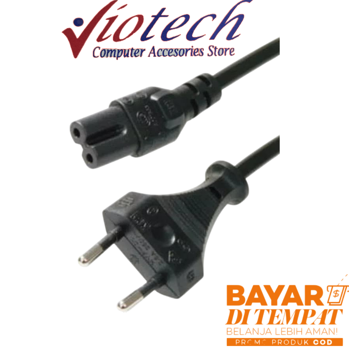 Kabel Power Printer Kecil seperti Angka 8 Epson