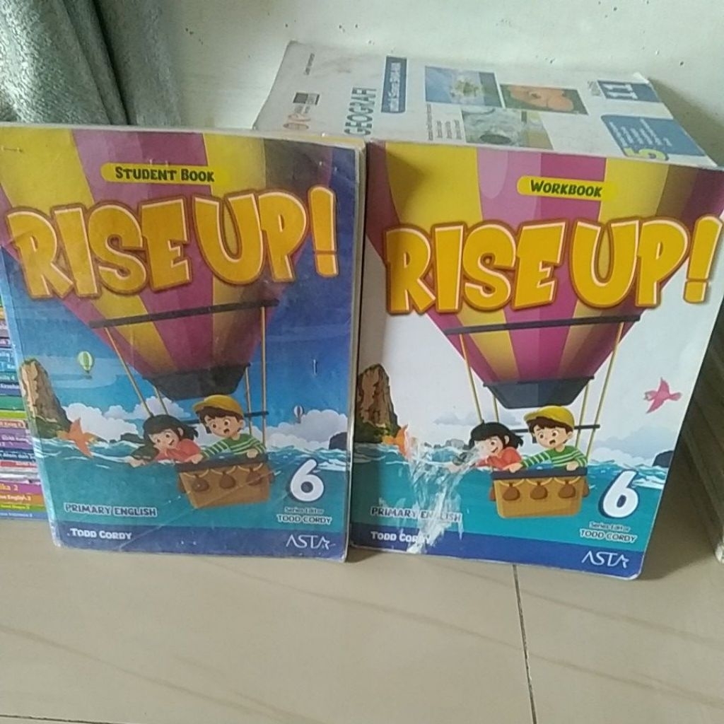 Buku rise up primary English 6 studetbook+workbook.asta