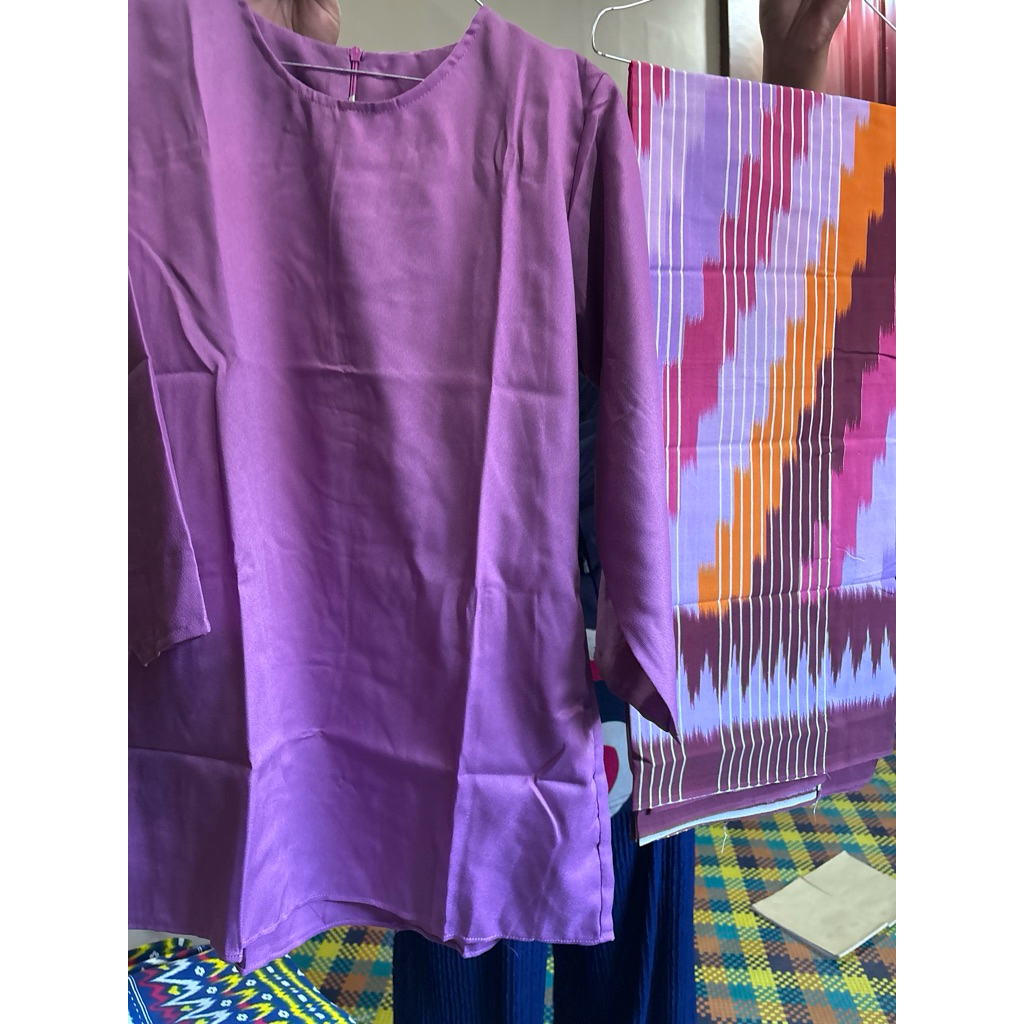 Baju Kurung Pontianak (sudah dengan kain)