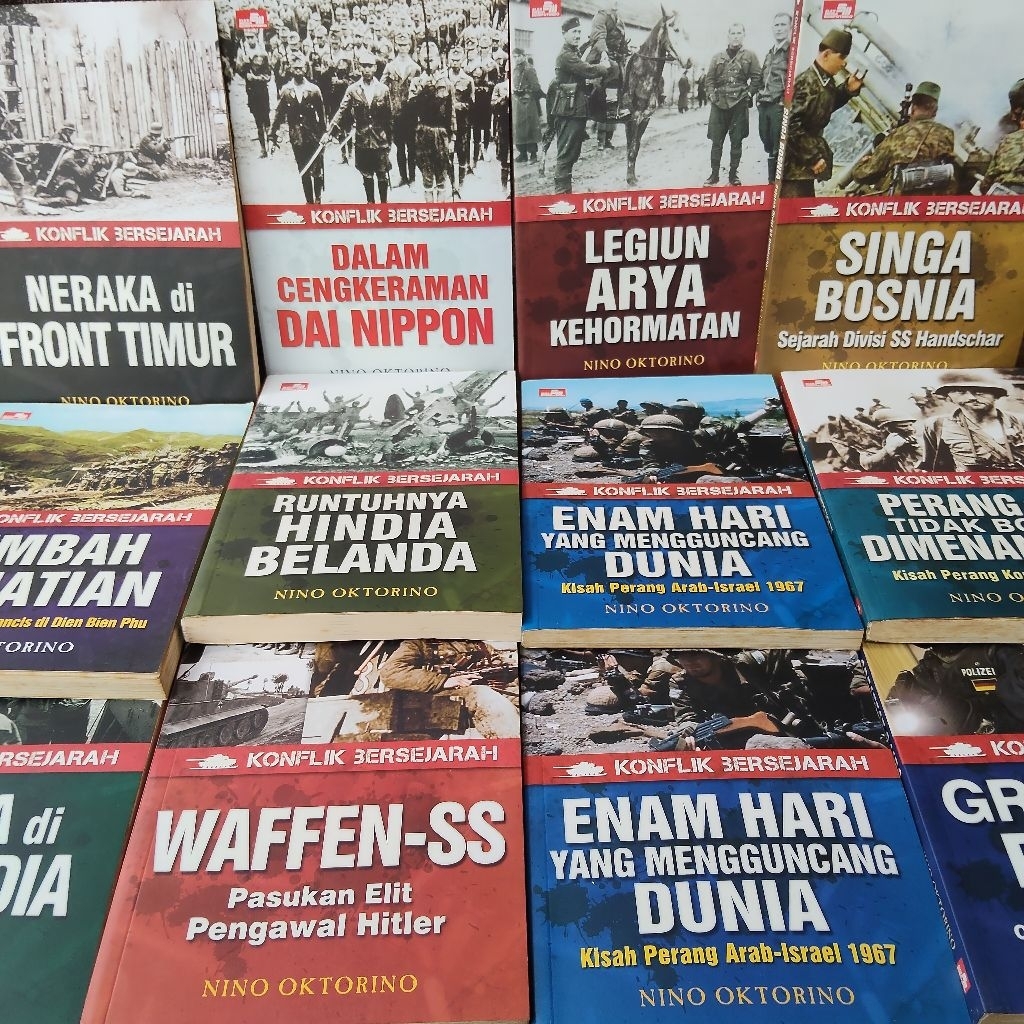Buku Original • Runtuhnya Hindia Belanda / Neraka Di Normandia / Neraka Di Front Timur / Luftwaffe /
