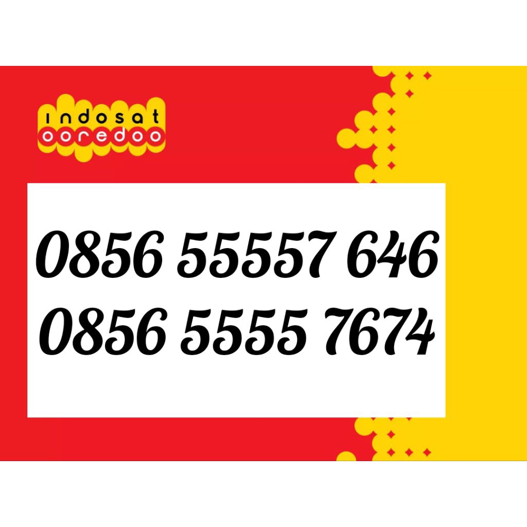 nomor cantik indosat nomor nya anak muda i007
