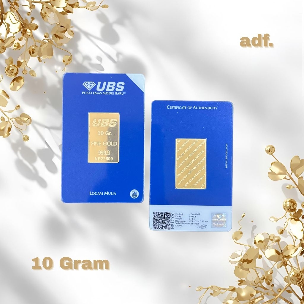Logam Mulia UBS 10 Gram