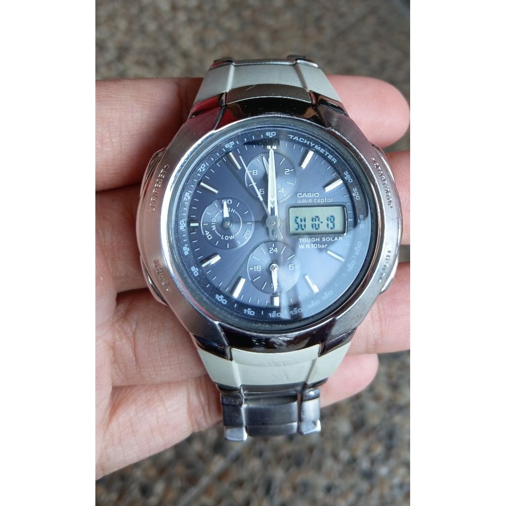 Casio WVA-500J Tough Solar Second/Bekas/Preloved