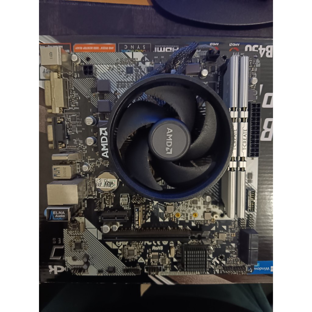 Paketan RYZEN 3 3200G + mobo + ram 16GB 3200Mhz