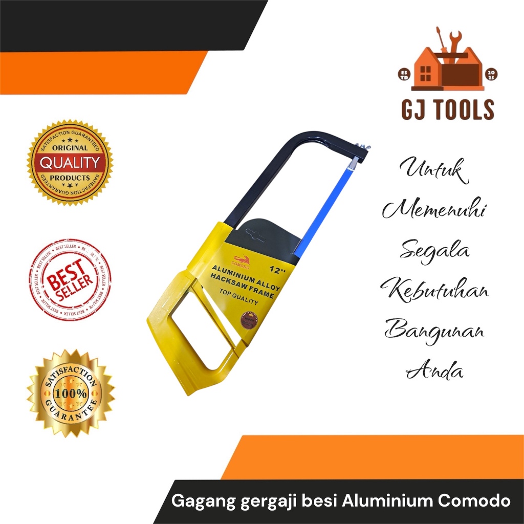 GAGANG GERGAJI BESI ALUMINIUM COMODO - GAGANG GERGAJI BESI BERKUALITAS KOKOH & MEWAH