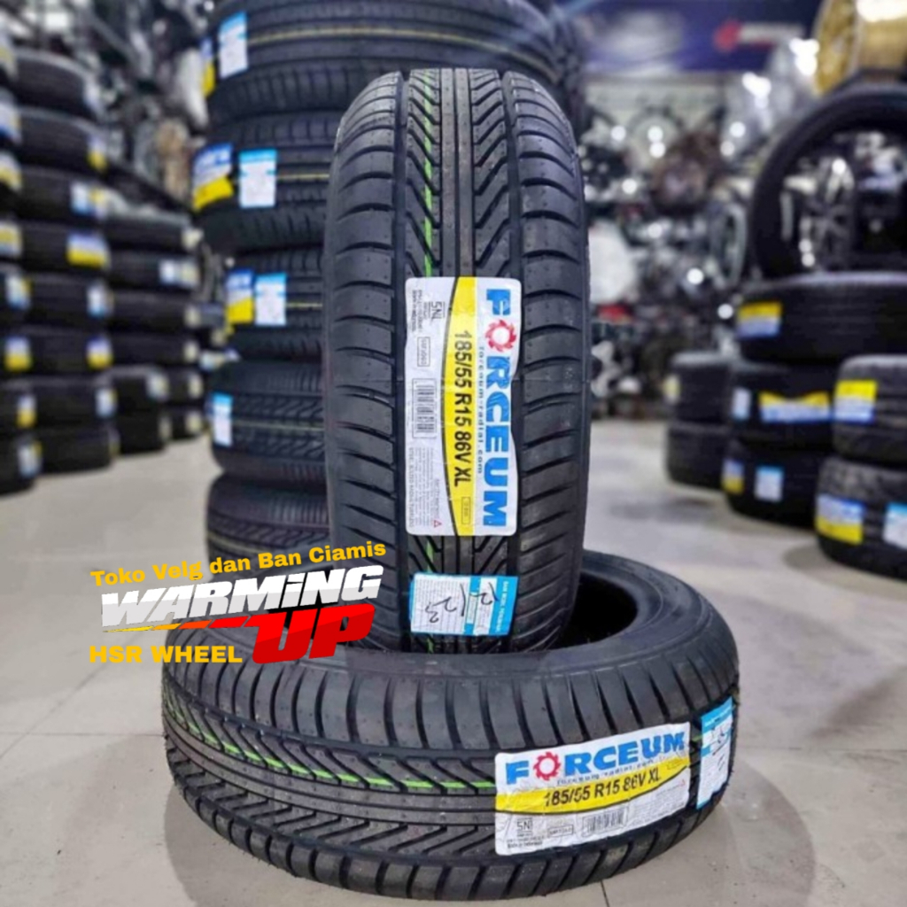 Ban Mobil Ayla Ukuran 185 55 Ring 15 FORCEUM D800 BARU TUBELES
