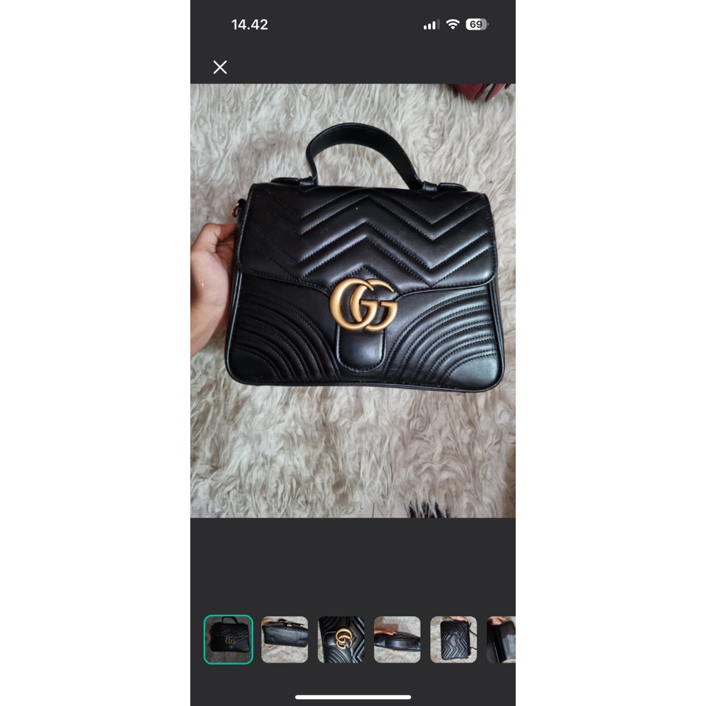Tas Gucci Marmont top Handle