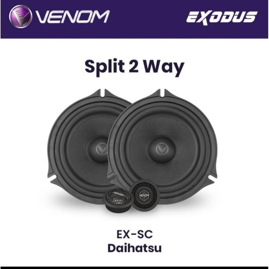 speaker 2way venom exodus PNP Daihatsu