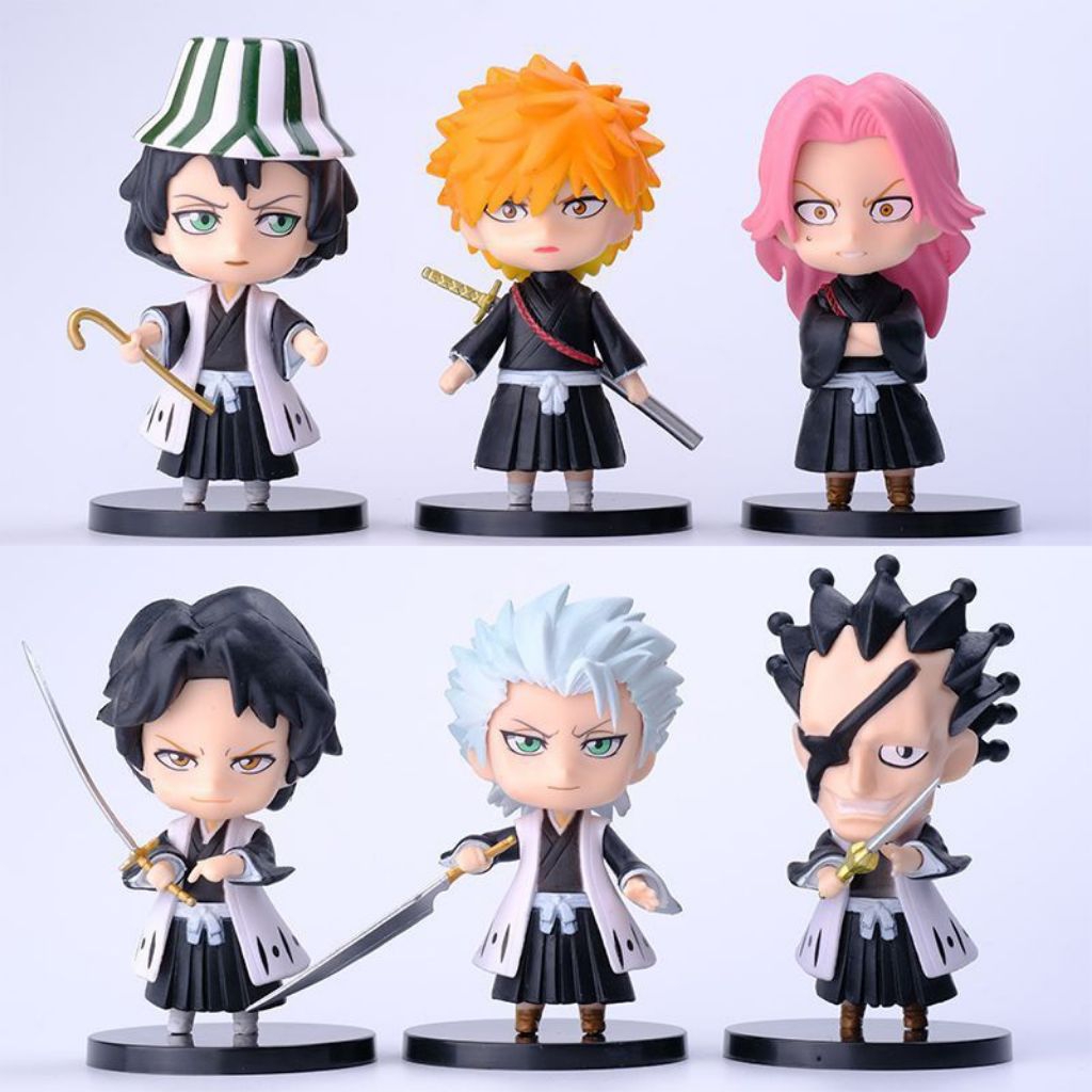 Action Figure Bleach | Pajangan Anime Burichi | Rangiku Matsumoto Ichigo Kurosaki Kisuke Urahara Sos