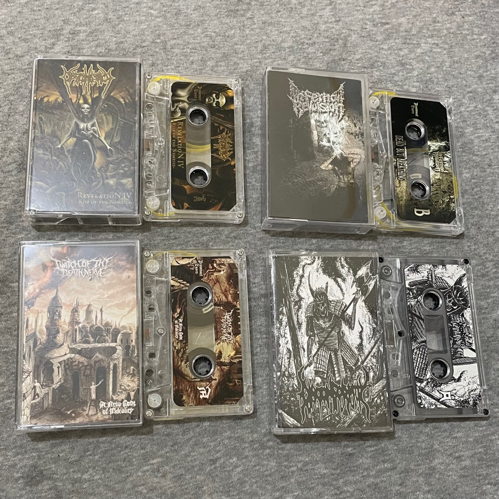 KASET BRUTAL - DESPODENCY - TWITCH OF THE DEATH NERVE - INFERNAL REVULSION - DESPODENCY