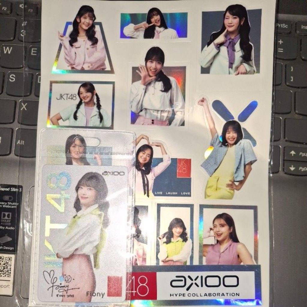 Photocard Fiony JKT48 Axioo V3