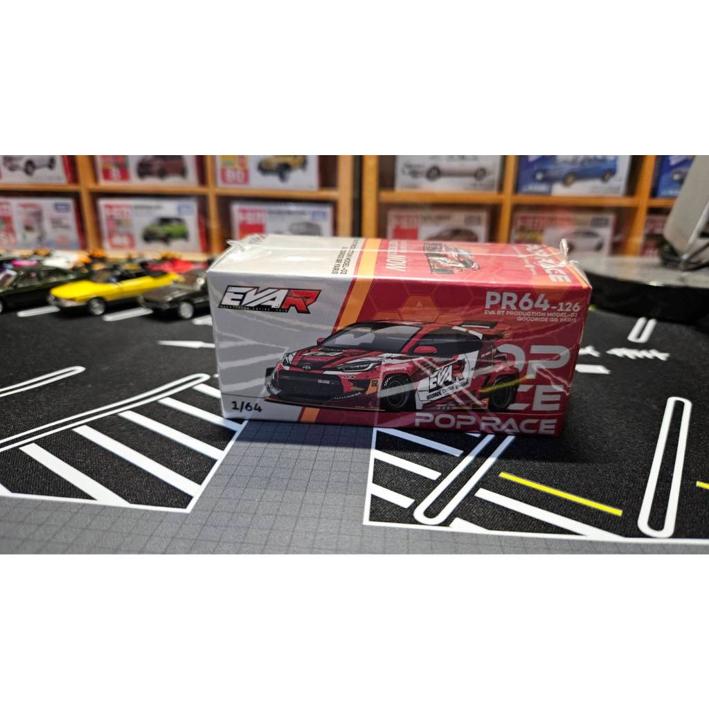 Pop Race PR64-126 Evangelion RT Production-02 Goodride GR Yaris