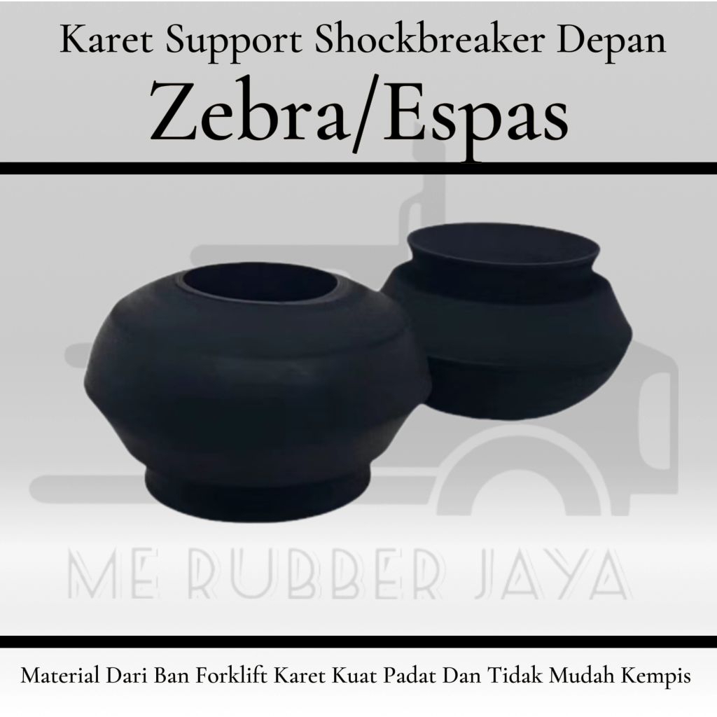 Karet Support Shockbreaker Depan Zebra Espass 1Set 2Pcs