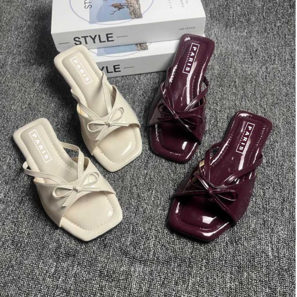 Marwa Official Sandal Teplek Wanita Aleya Platform Trendy