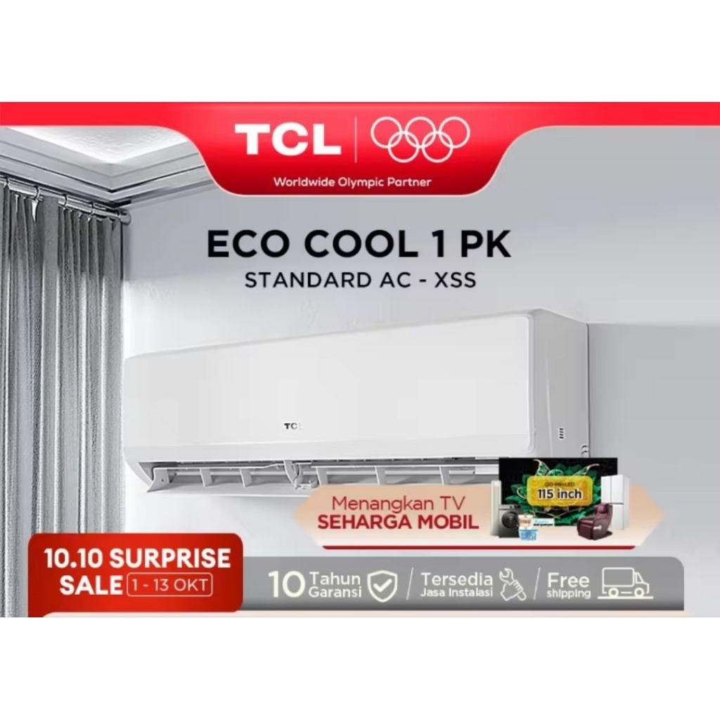 TCL AC 1 PK STANDART AC -TAC-09CSA/X5 UNIT ONLY