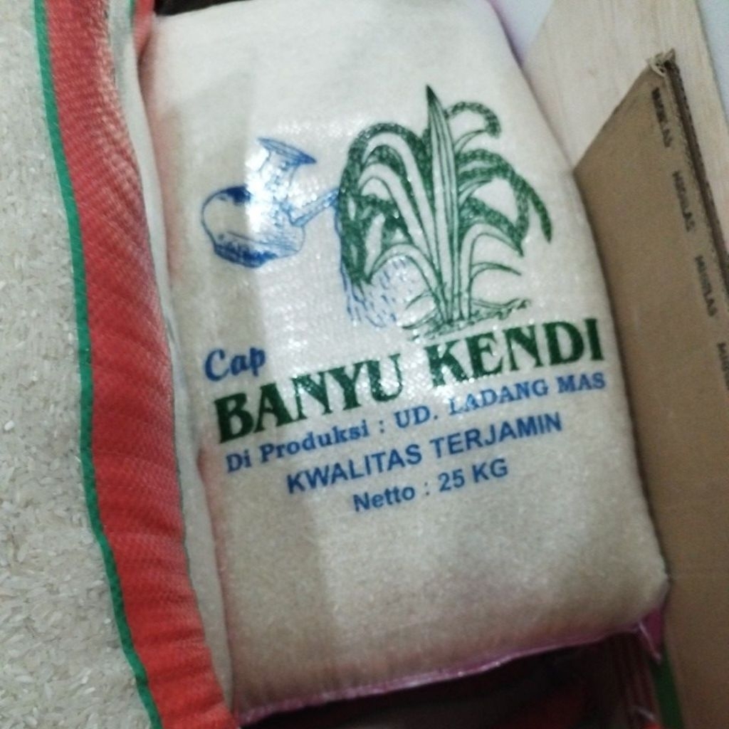 BERAS PREMIUM 25KG BERAS BANYU KENDI SUPER PREMIUM BERAS MURAH (INSTAN)