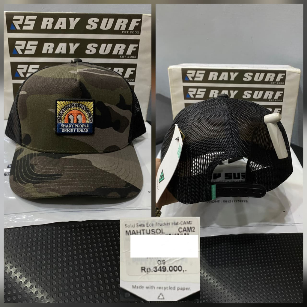 RAYSURF VISSLA TOPI PRIA MAHTUSOL-CAM2 ORIGINAL