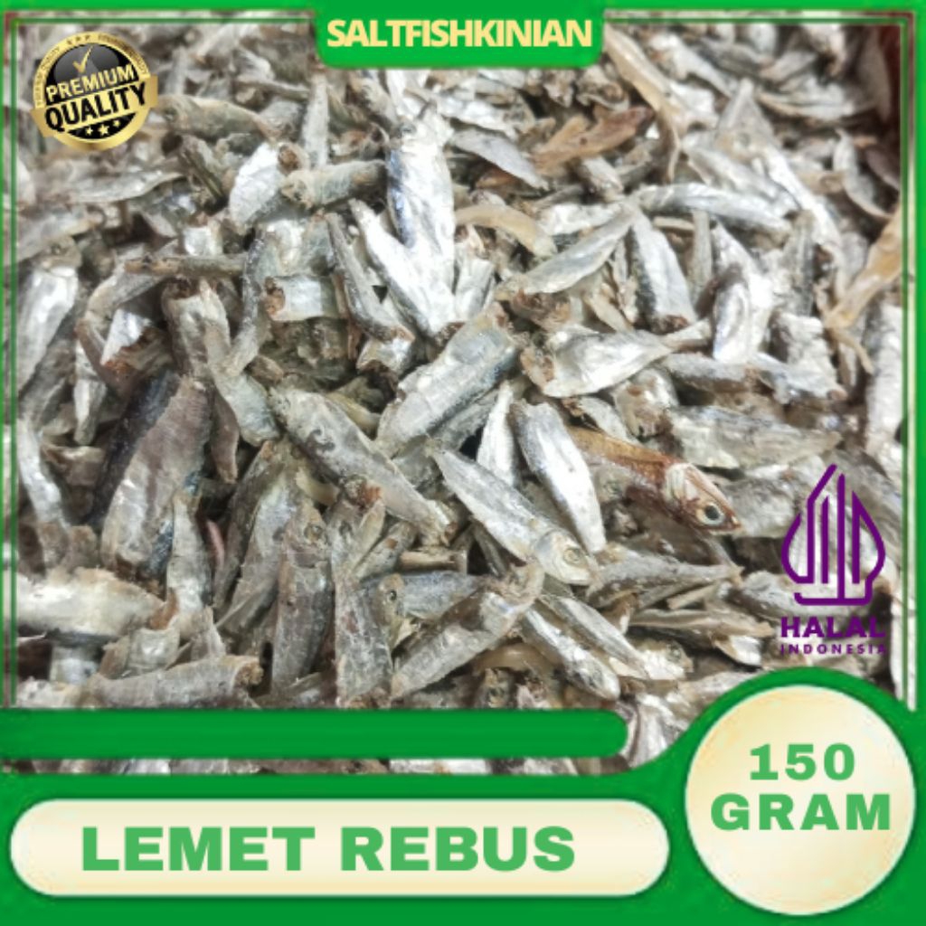 ikan asin lemet rebus segar 150 Gram/ikan asin/ikan asin lemet rebus