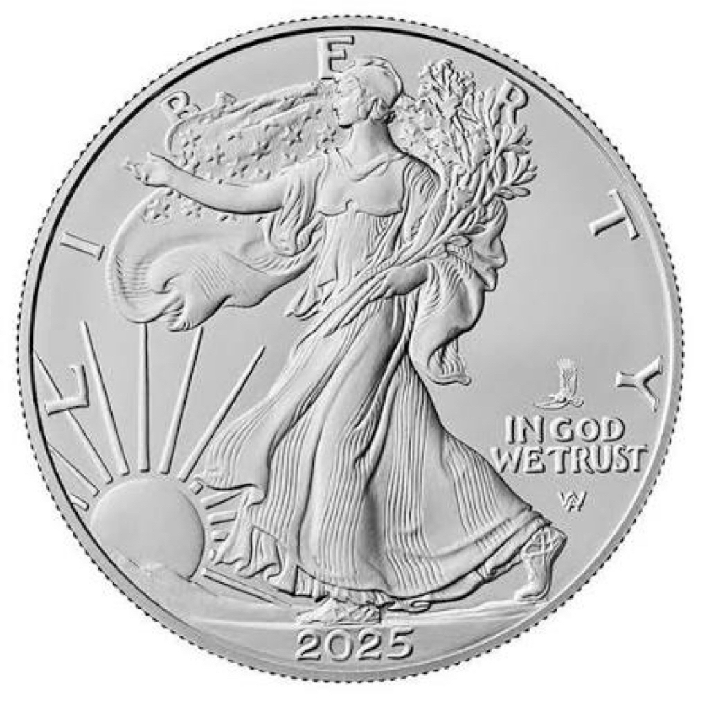 Koin Perak American Silver Eagle  1 Oz