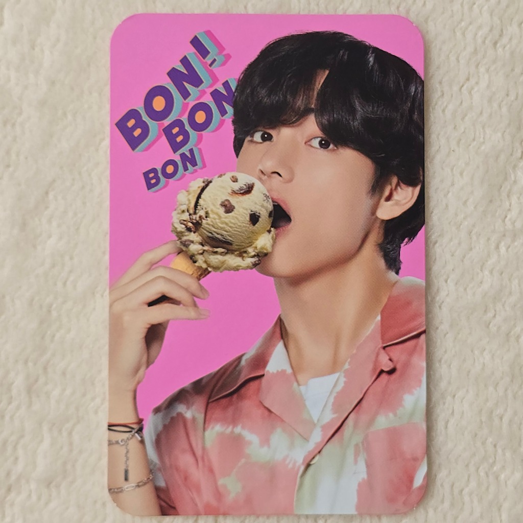 BTS x Baskin Robin Taehyung Photocard PC
