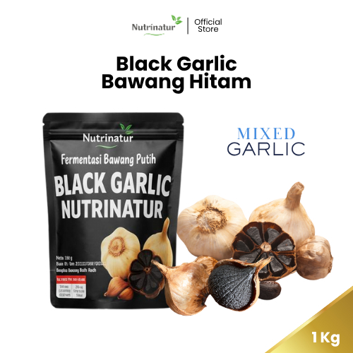 Nutrinatur - Black Garlic Bawang Hitam 1 Kg