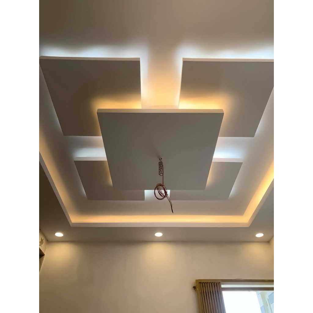 Plafon gypsum minimalis terpasang