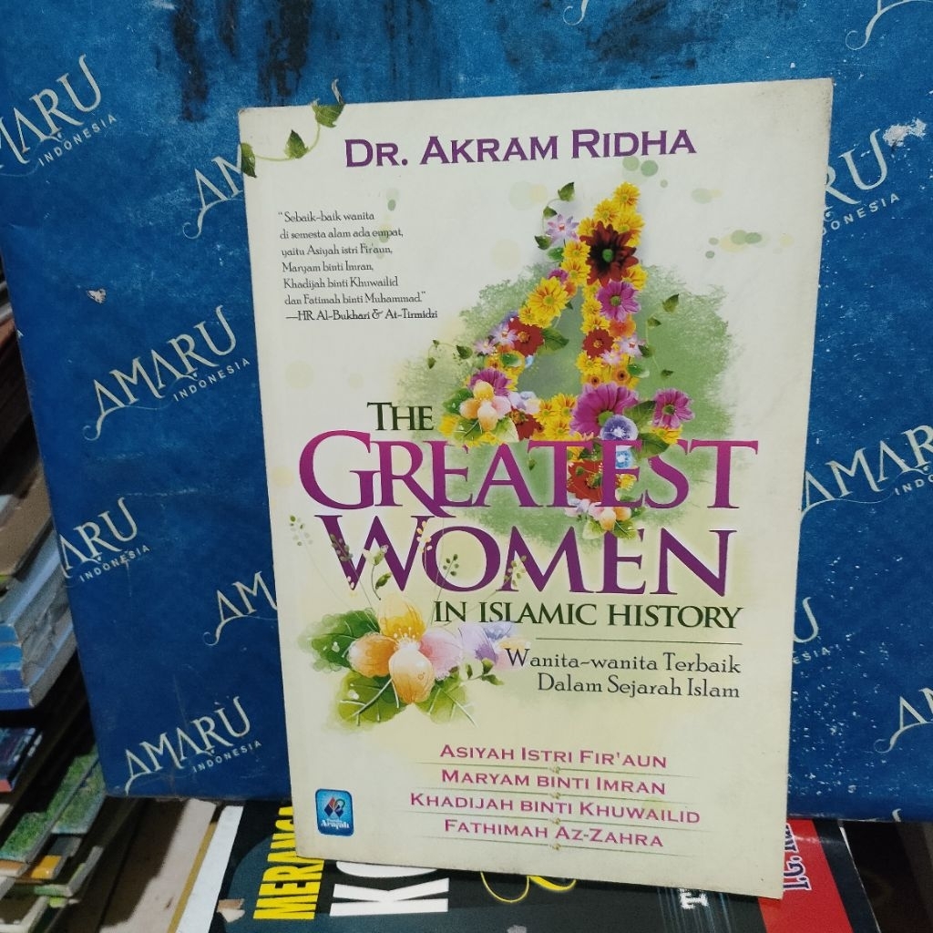 ORIGINAL BUKU THE GREATEST WOMEN IN ISLAMIC HISTORY AISYAH DR AKRAM R